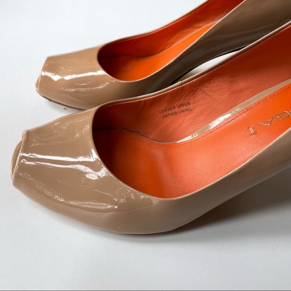 Via Spiga, peep toe pump, nude. - Picture 5 of 7